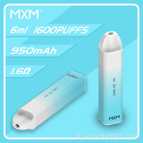 Wholesale bon marché 1500 bouffées jetables Mini ego e-cigarette électronique